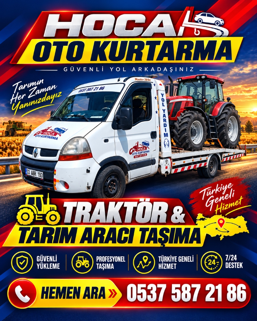 Traktör & Tarım Aracı Taşıma